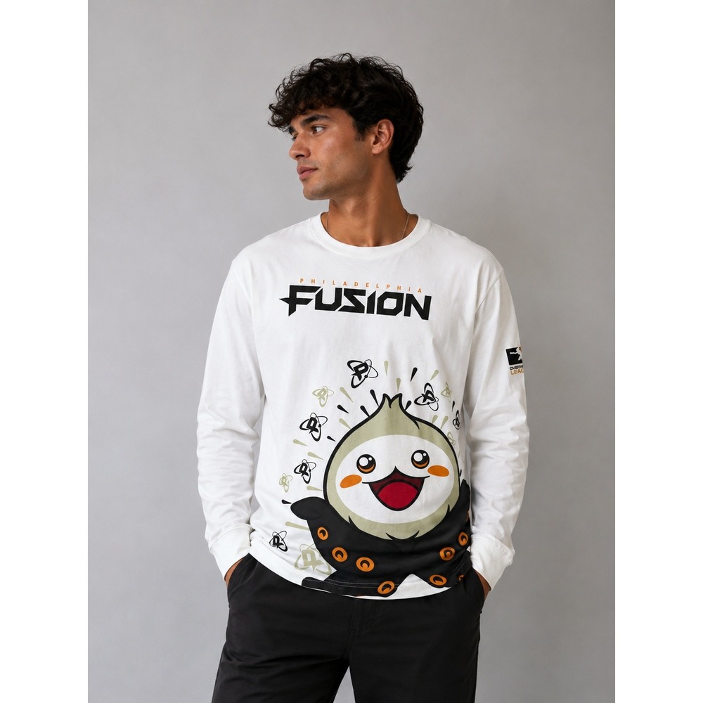 Overwatch League Men Long Sleeve Shirt Medium Philadelphia Fusion Pachimari